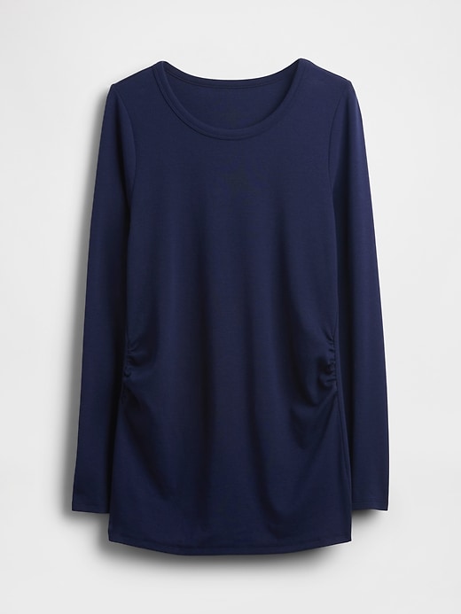Image number 1 showing, Maternity Modern Crewneck T-Shirt