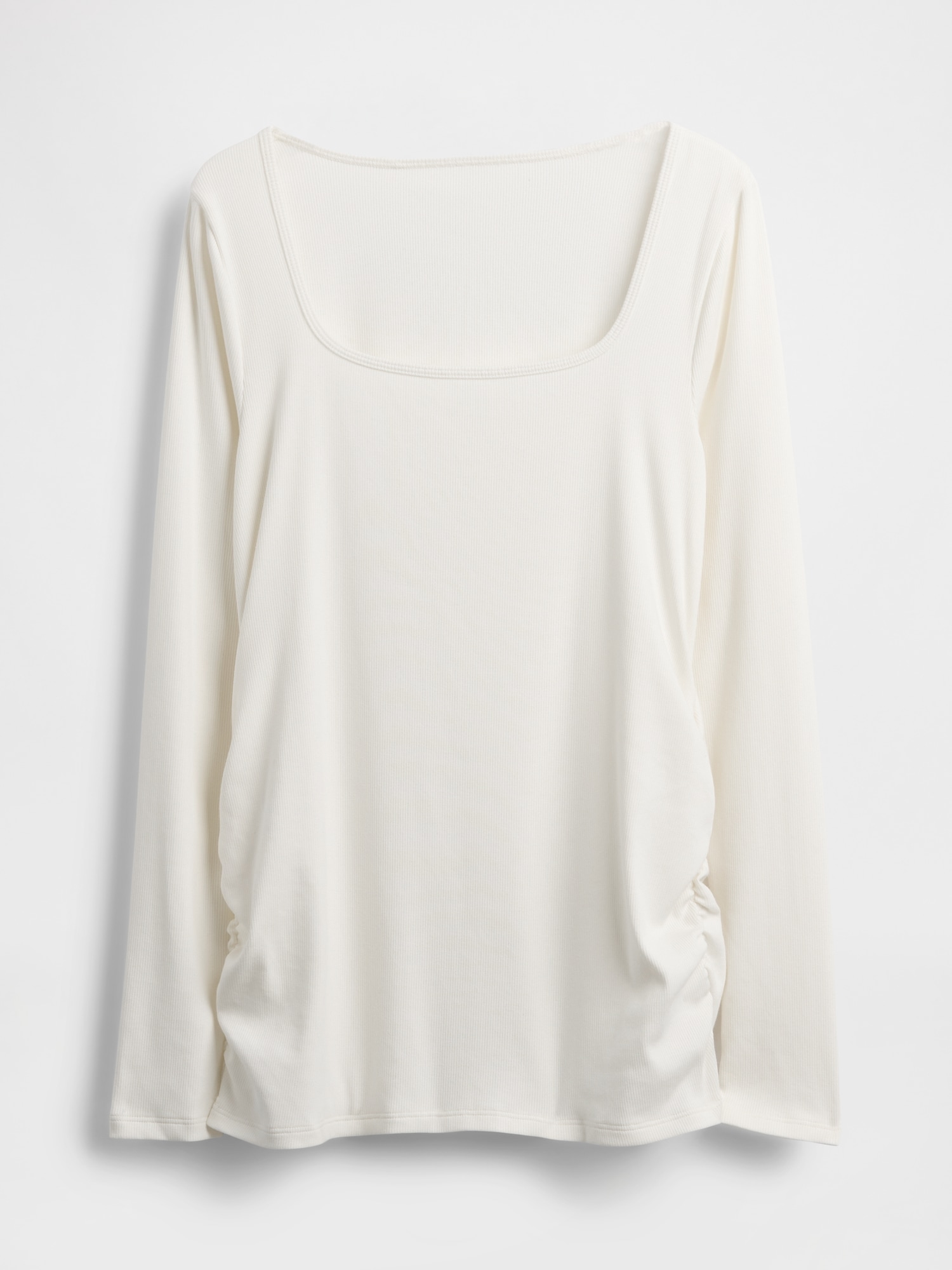 Gap Maternity Modern Square-neck T-shirt In White