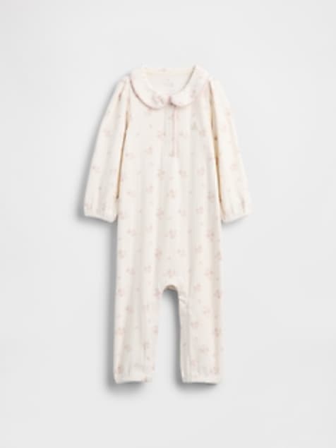 Baby Softspun Pointelle Footless One-Piece