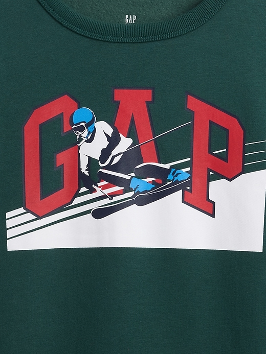 Image number 5 showing, Kids Graphic Logo Sweatshirt