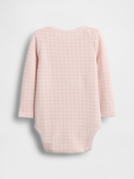 Image number 2 showing, Baby First Favorites Softspun Waffle Bodysuit