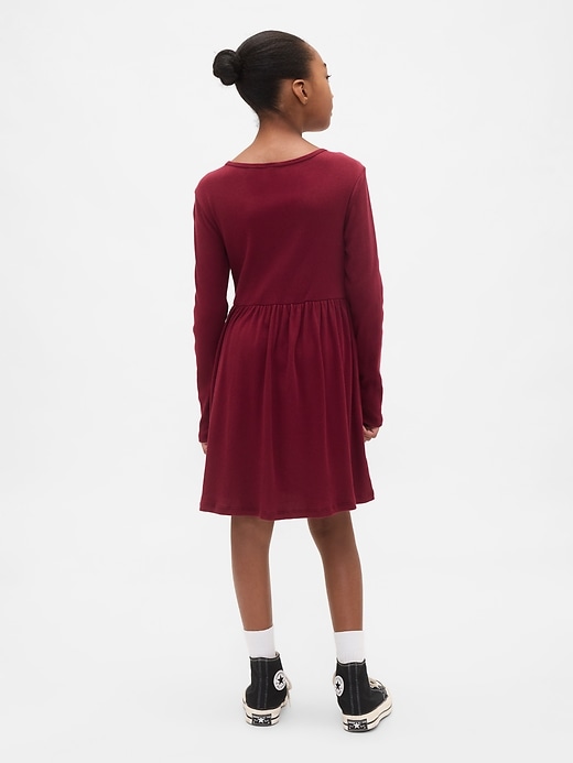 Image number 3 showing, Kids Square-Neck Dress