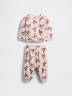 Baby Sherpa Brannan Bear Outfit Set