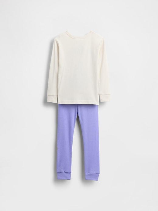 Image number 2 showing, Baby & Toddler Organic Brushed Cotton Wicked PJ Set