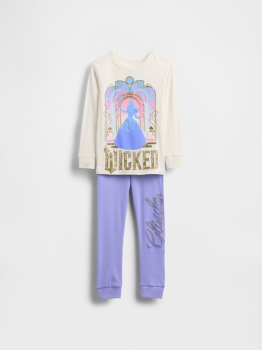 Image number 1 showing, Baby & Toddler Organic Brushed Cotton Wicked PJ Set