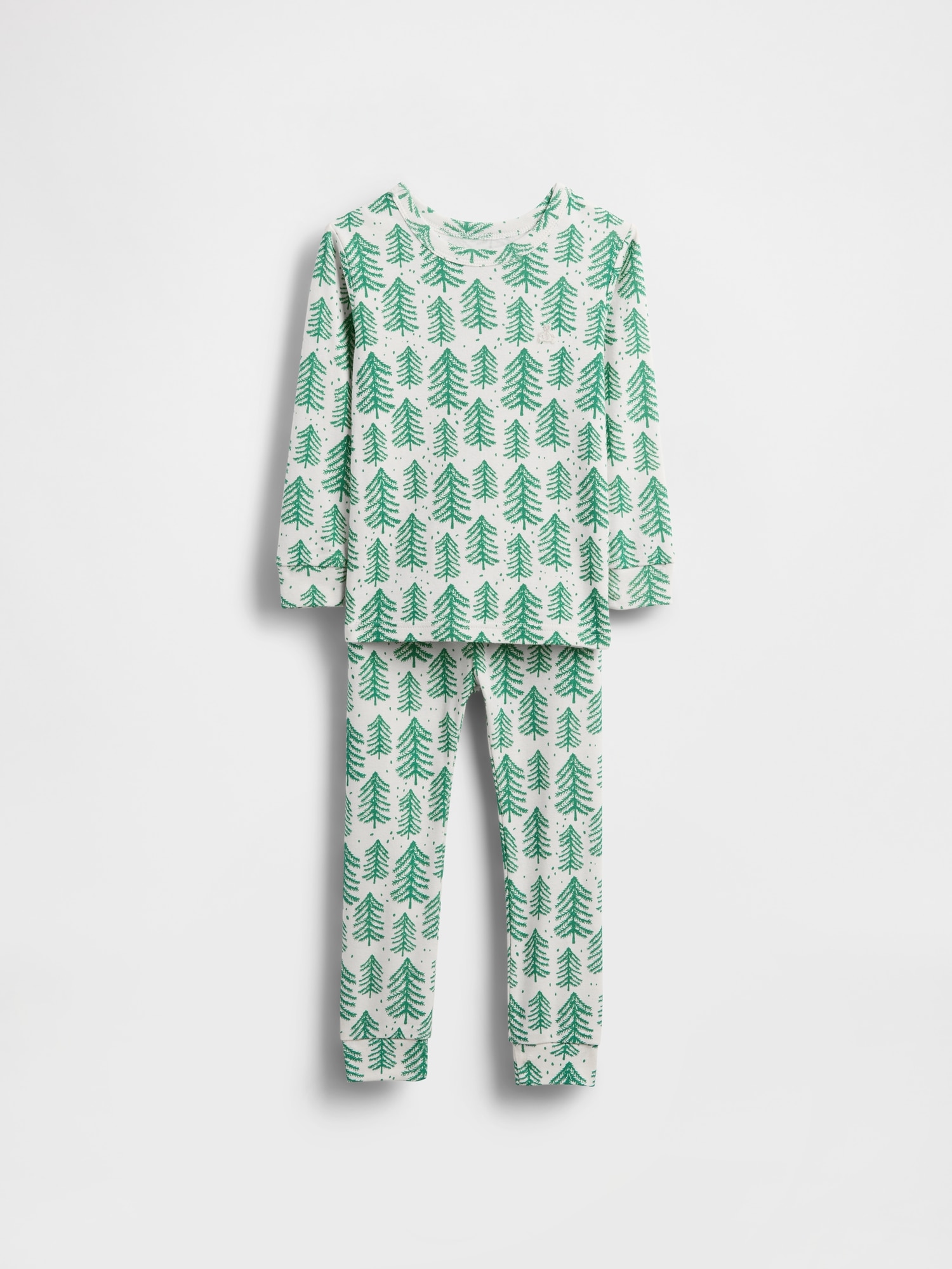 Gap Kids' Baby & Toddler Organic Brushed Cotton Holiday Pj Set In Multi