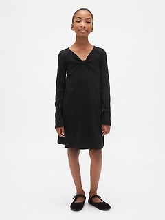 Kids Rib Bow Dress