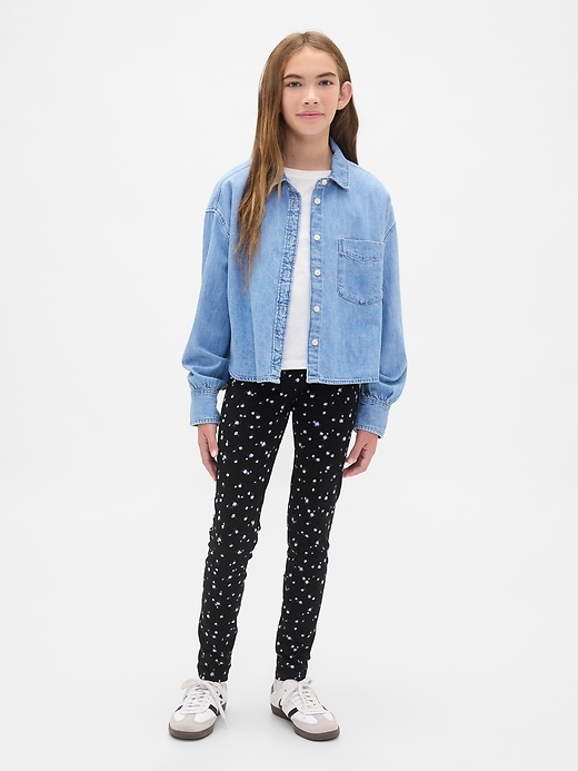 Image number 1 showing, Kids Floral Leggings