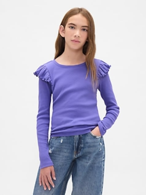Kids Rib Flutter T-Shirt