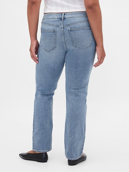 Image number 6 showing, Curvy Low Rise '90s Straight Jeans