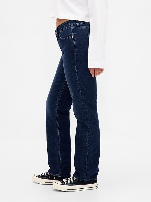 Image number 3 showing, Curvy Low Rise '90s Straight Jeans