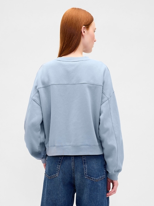 Image number 3 showing, VintageSoft Wedge Crewneck Sweatshirt