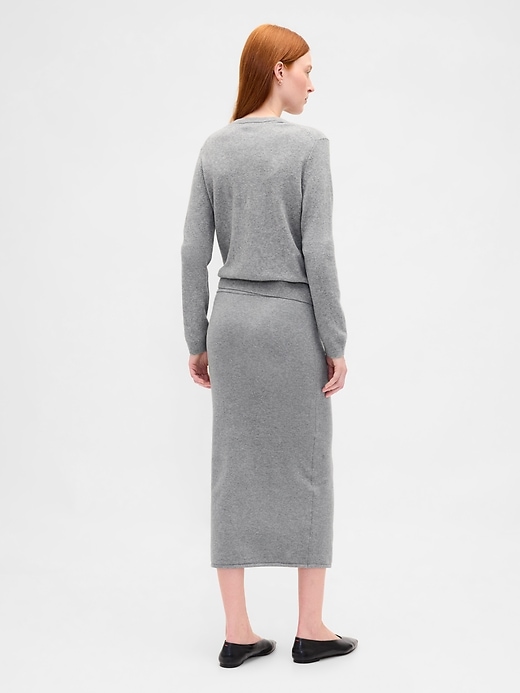 Image number 2 showing, CashSoft Stretch Midi Skirt