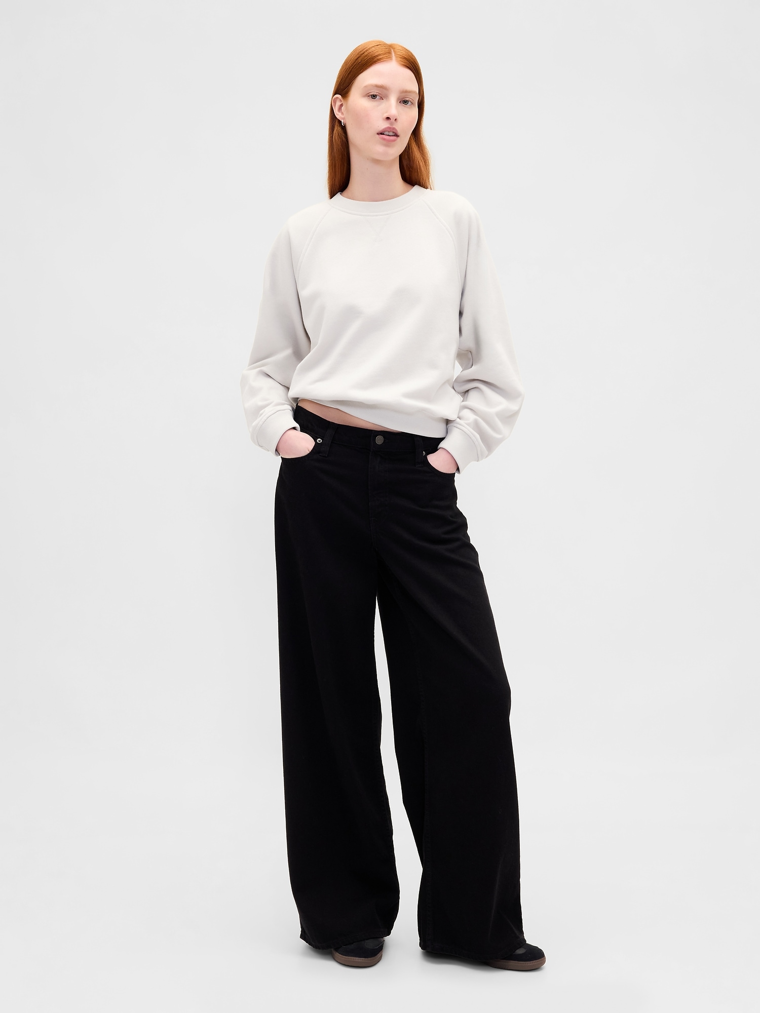 Heavyweight French Terry Raglan Sweatshirt