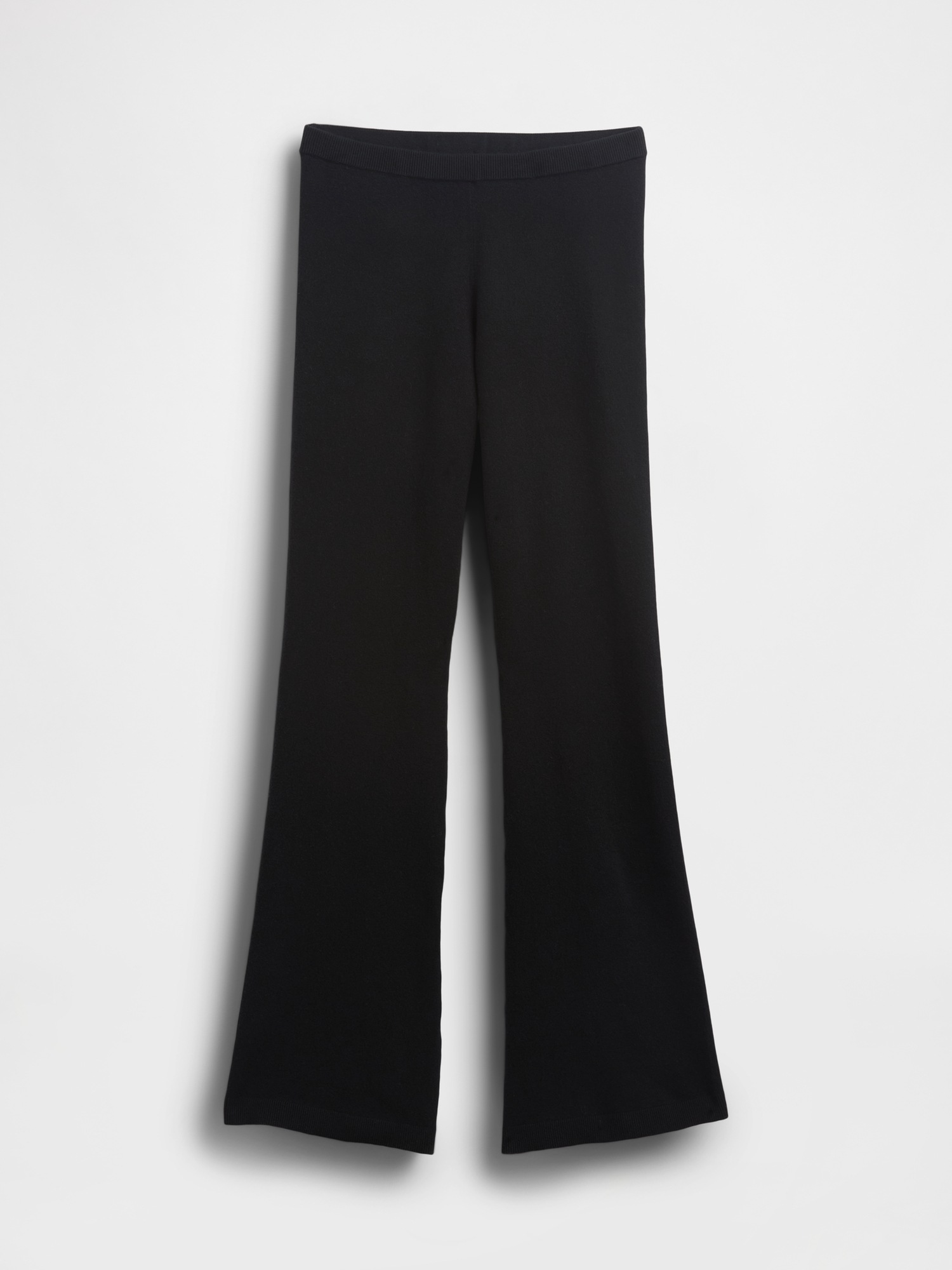 Женские брюки Gap CashSoft Stretch Flare, цвет: Чёрный — фото 6