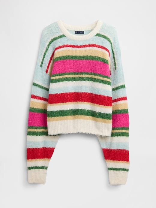 Image number 5 showing, Mohair Oversized Crewneck Sweater