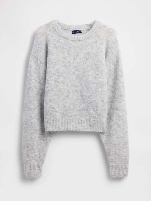 Image number 5 showing, Mohair Oversized Crewneck Sweater