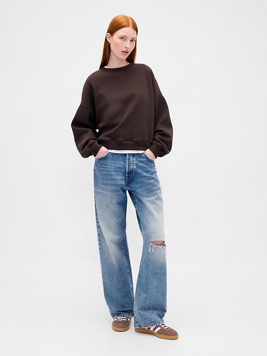 Image number 2 showing, VintageSoft Wedge Crewneck Sweatshirt