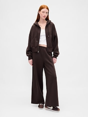 VintageSoft Baggy Wide-Leg Sweatpants