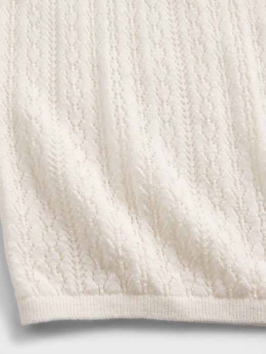 Image number 4 showing, Pointelle Turtleneck Sweater