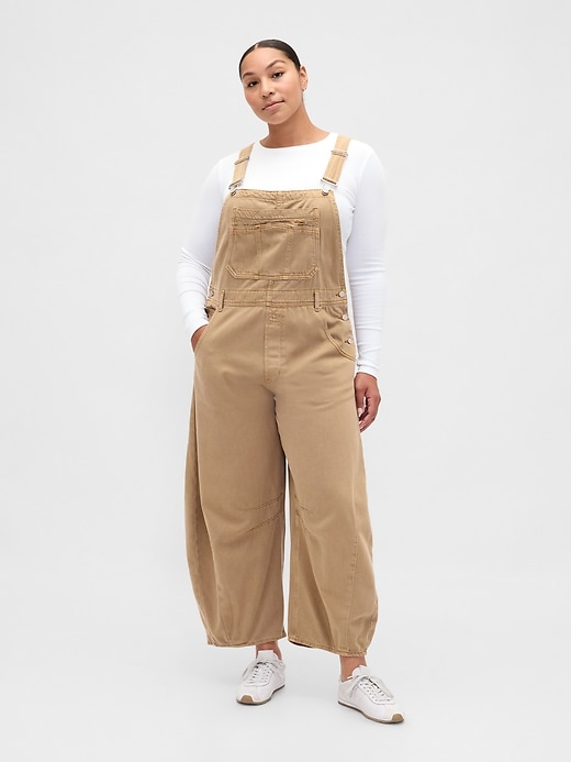 Image number 5 showing, UltraSoft Denim Horseshoe Overalls