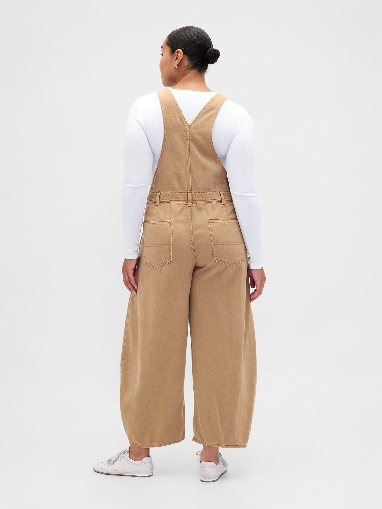 UltraSoft Denim Horseshoe Overalls