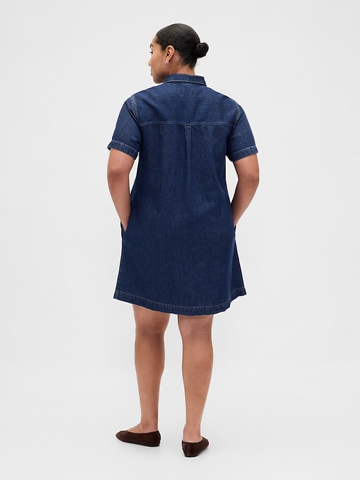 Image number 6 showing, UltraSoft Denim Mini Dress