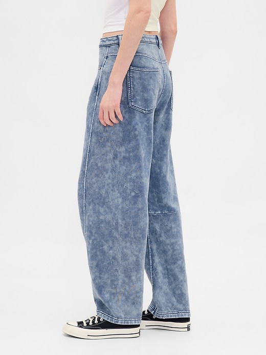 Image number 3 showing, VintageSoft Barrel Sweatpant Jeans