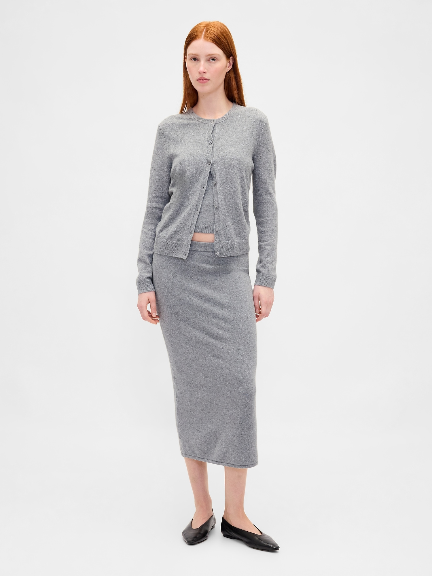 CashSoft Crop Cardigan