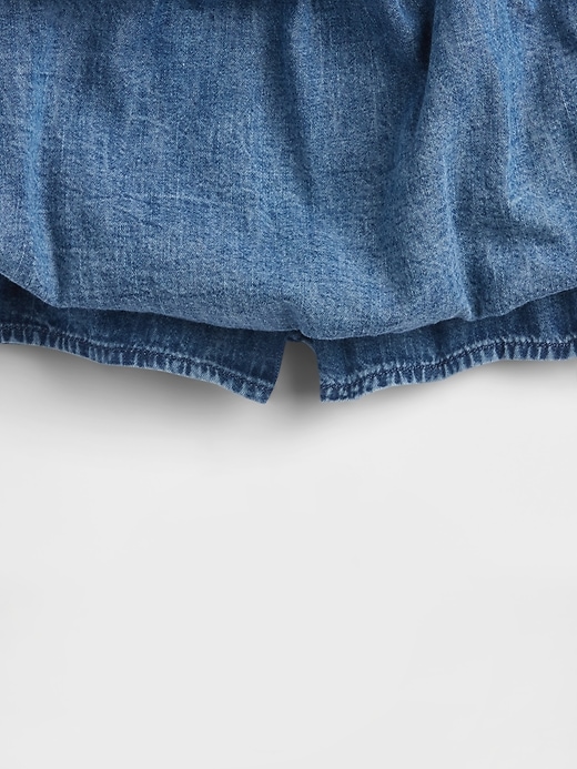Image number 4 showing, Baby & Toddler Denim Bubble Skort