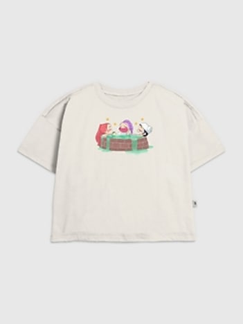 Kids K-Pop Demon Hunters Chibi Huntrix Graphic T-Shirt
