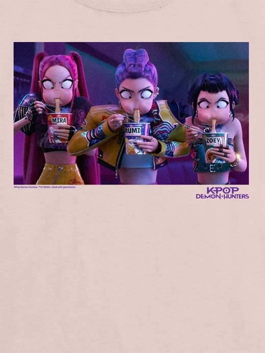 Image number 3 showing, Kids K-Pop Demon Hunters Ramen Graphic T-Shirt