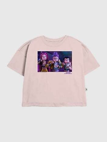 Kids K-Pop Demon Hunters Ramen Graphic T-Shirt