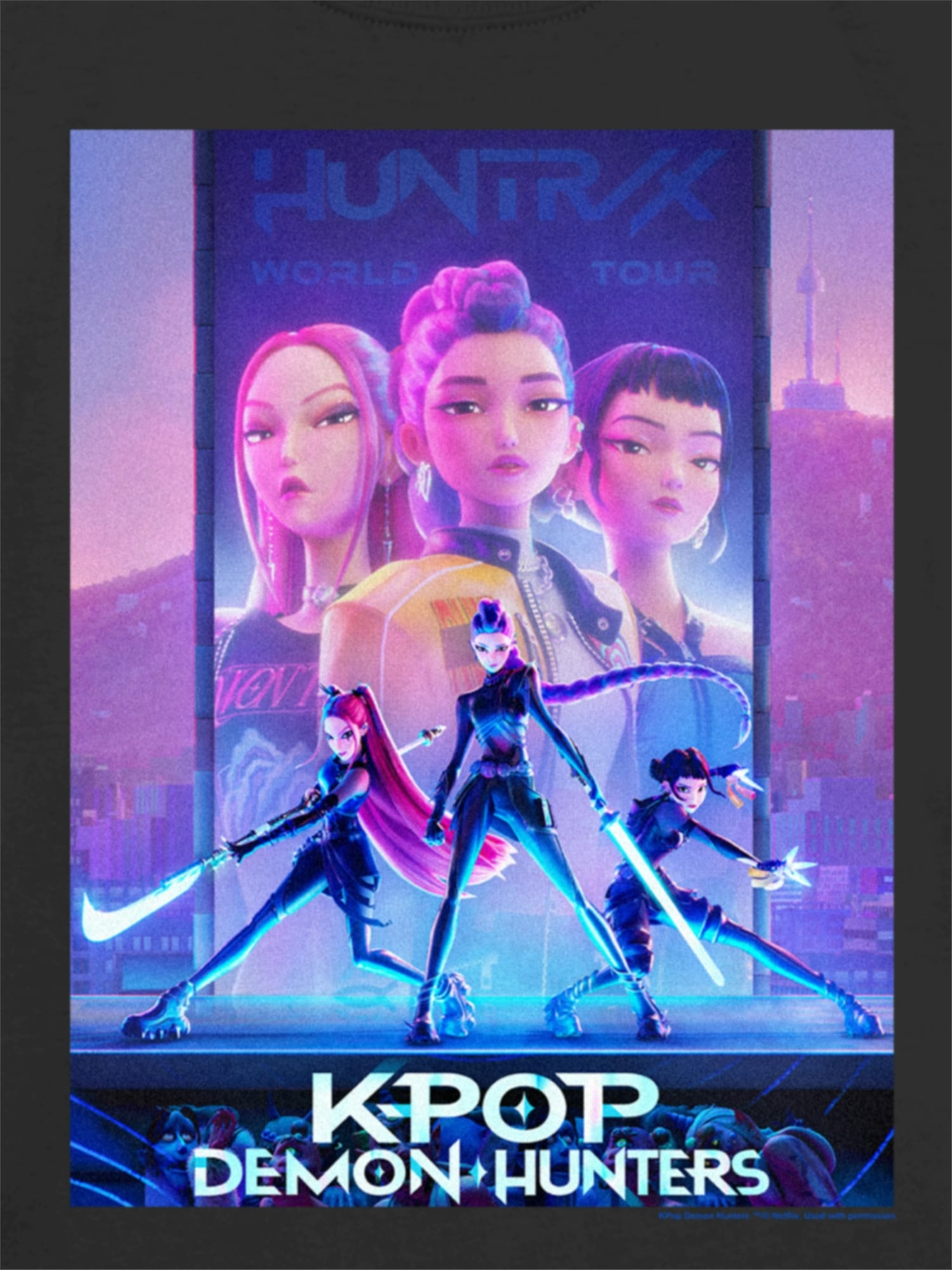 Детская футболка Gap K-Pop Demon Hunters Poster Graphic — фото 3