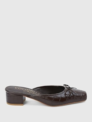 Geneva Heeled Mule