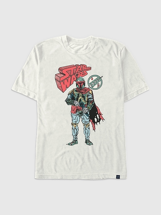 Image number 1 showing, Star Wars Boba Fett Vintage Graphic T-Shirt