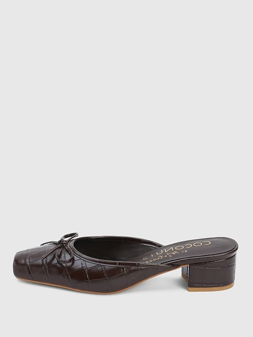 Image number 3 showing, Geneva Heeled Mule