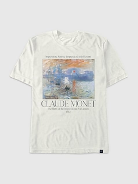 Monet Sunrise Graphic T-Shirt