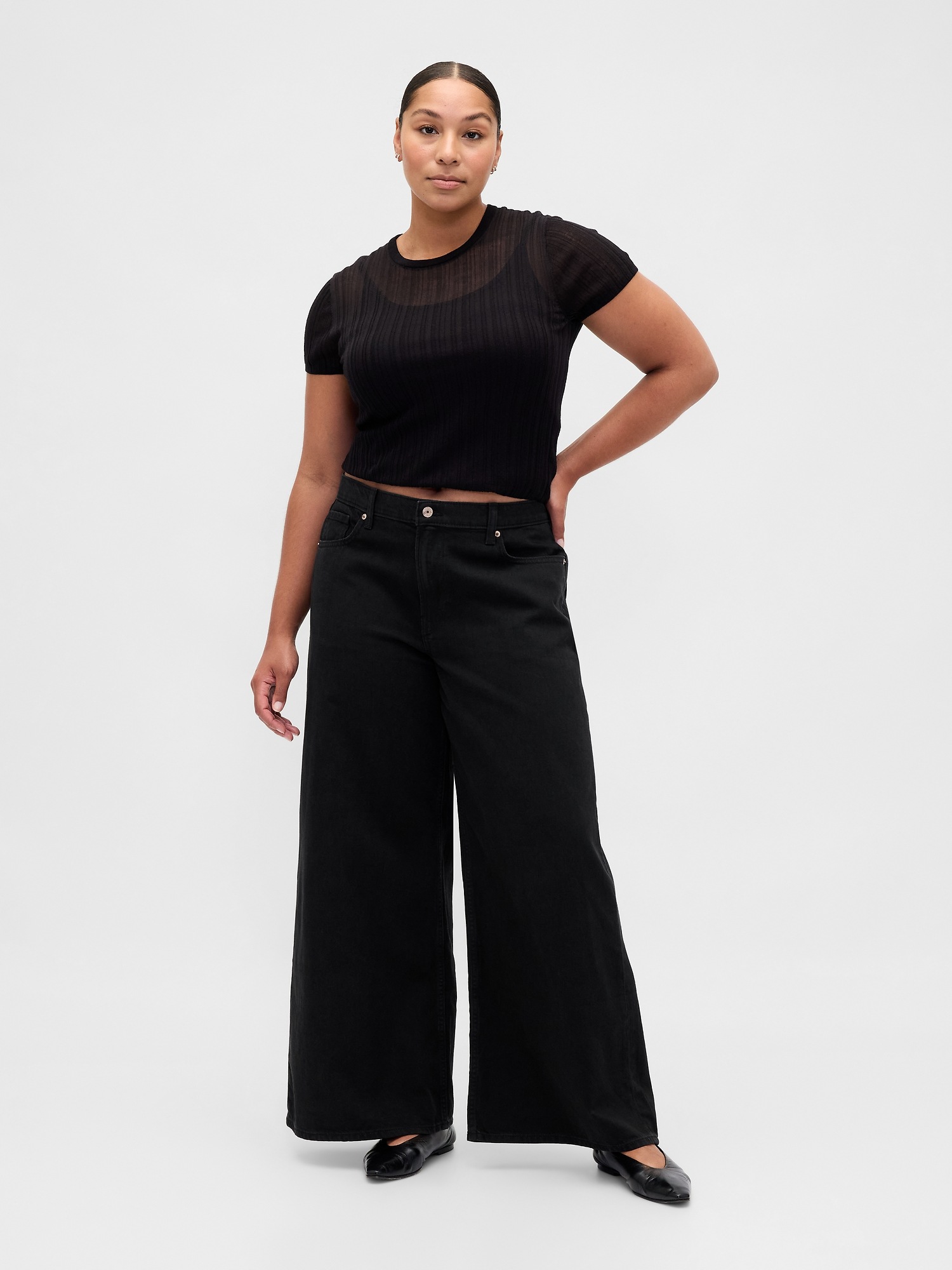 Женские джинсы Gap Low Slung Extra Baggy Jeans — фото 5