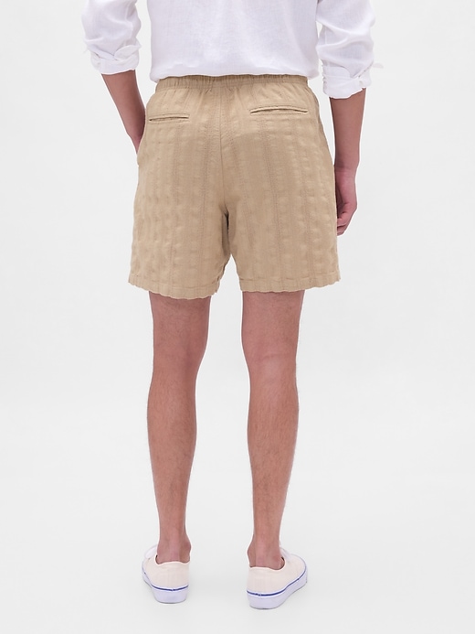 Image number 4 showing, 7" Textured Easy Shorts