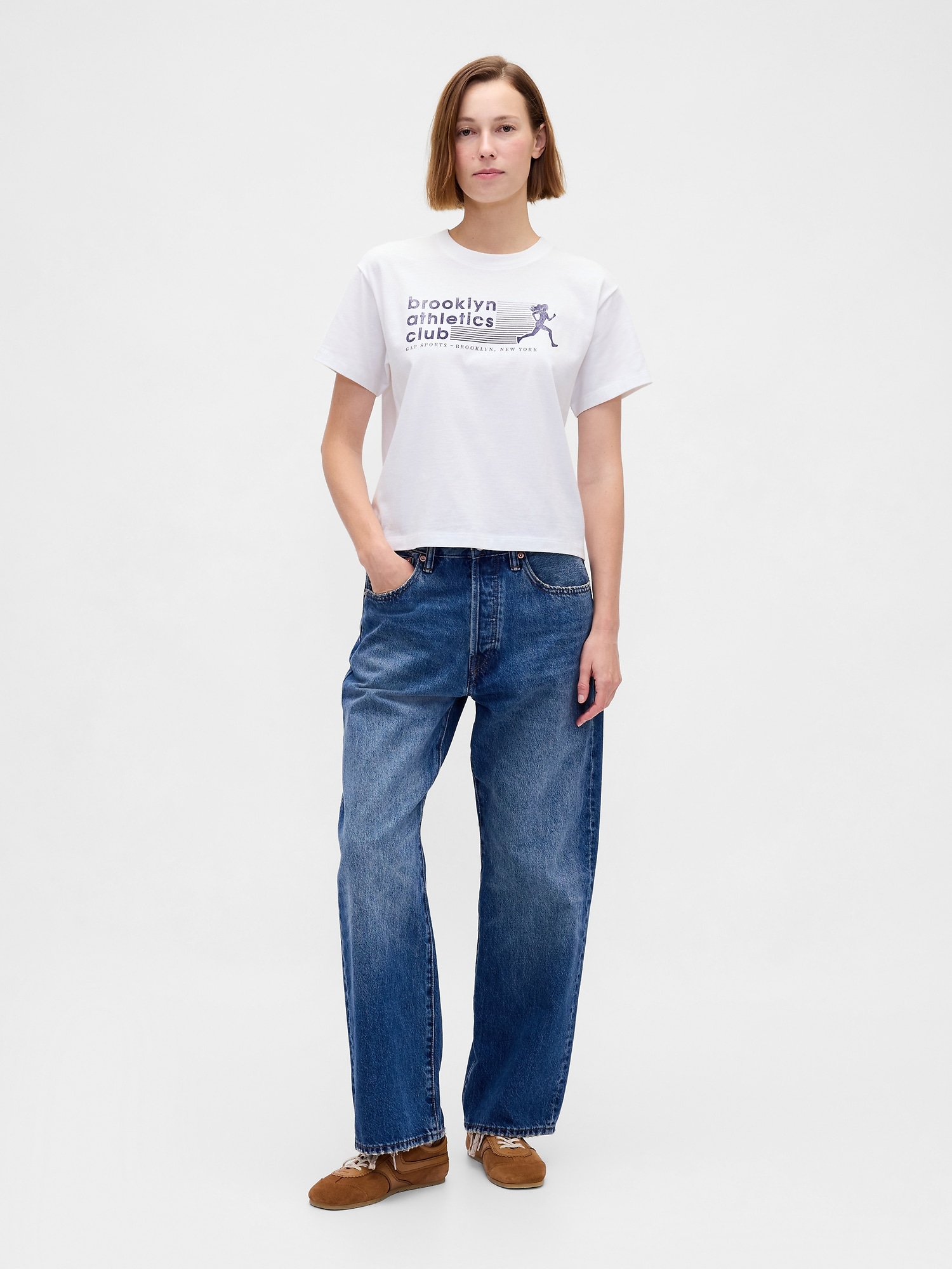 Relaxed Graphic Logo T-Shirt