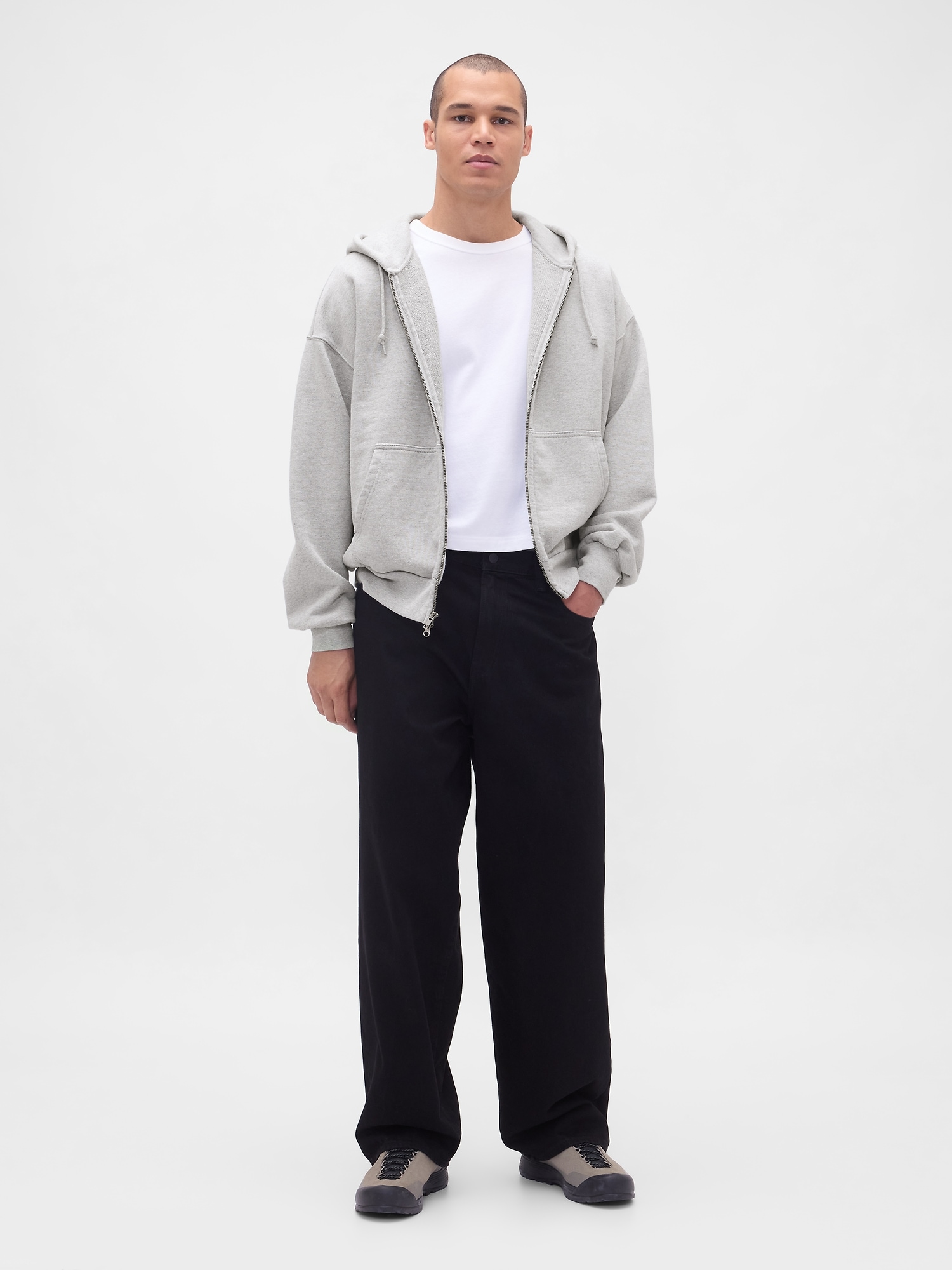 Extra Heavyweight French Terry Zip Hoodie