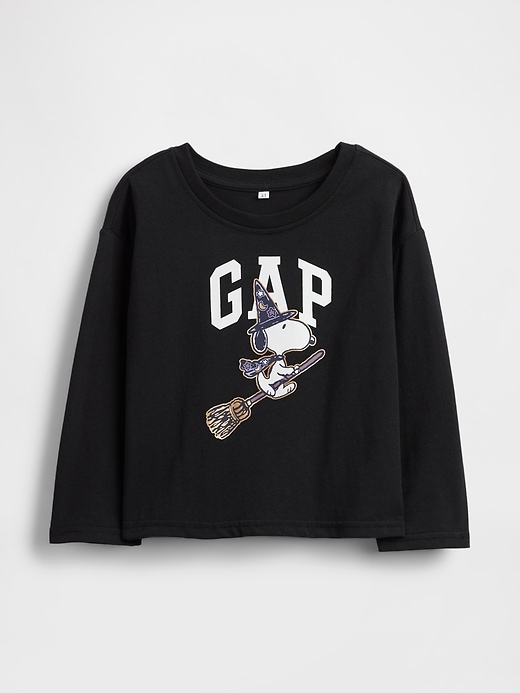 Image number 1 showing, Baby & Toddler Snoopy Halloween Logo T-Shirt