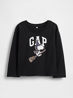 Baby & Toddler Snoopy Halloween Logo T-Shirt