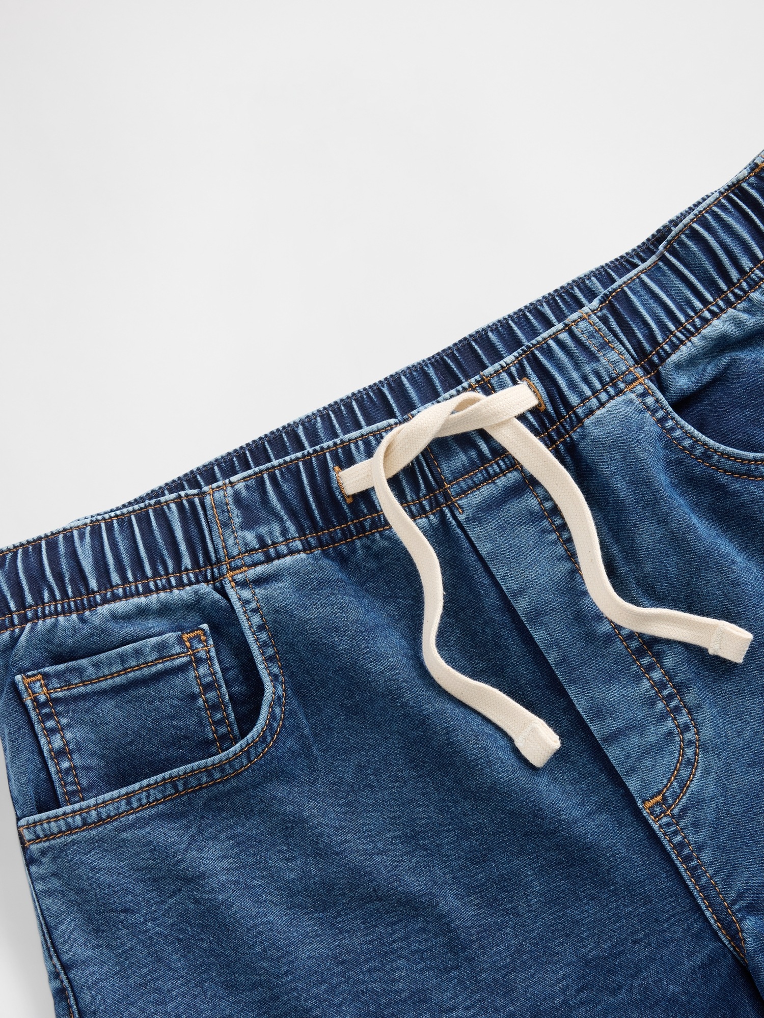 Женские джинсы Gap Mid Rise Knit Denim Baggy Jeans — фото 4