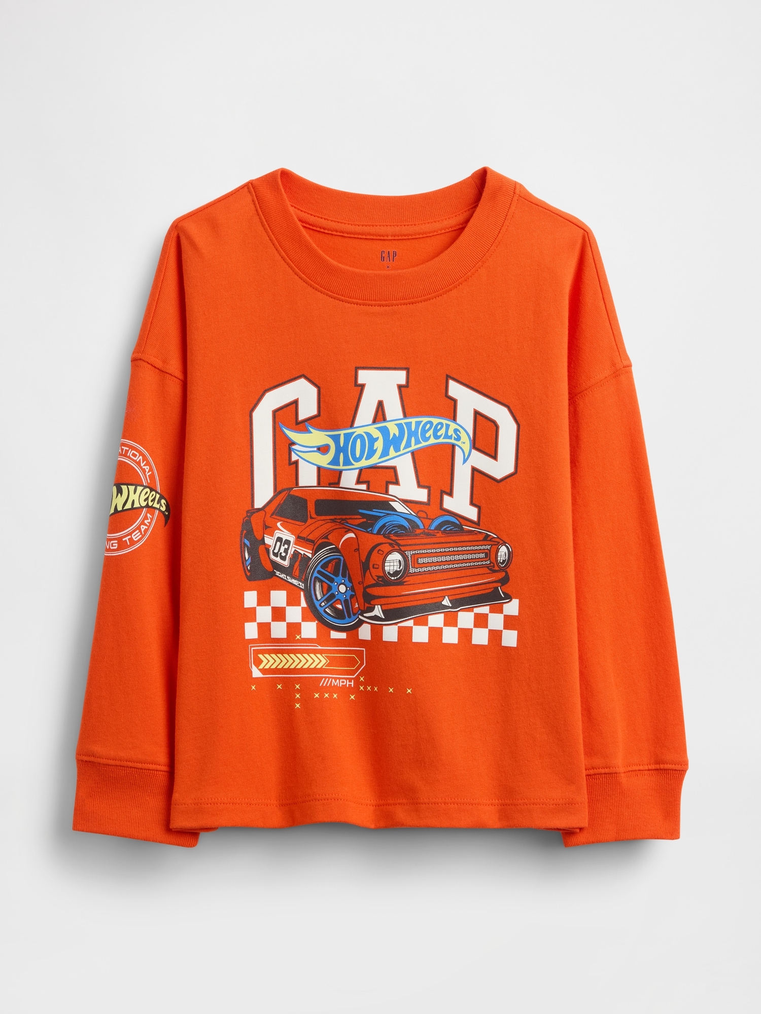 Gap Baby & Toddler Hot Wheels Graphic T-shirt In Orange