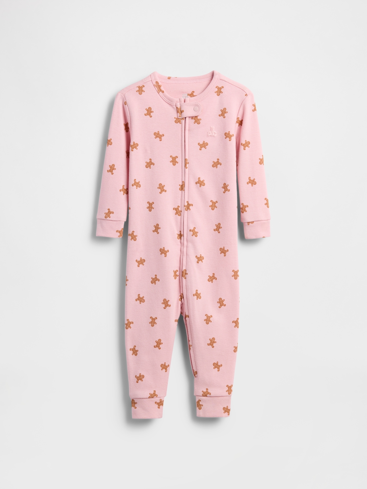 Gap Baby Organic Cotton One-piece In Pink