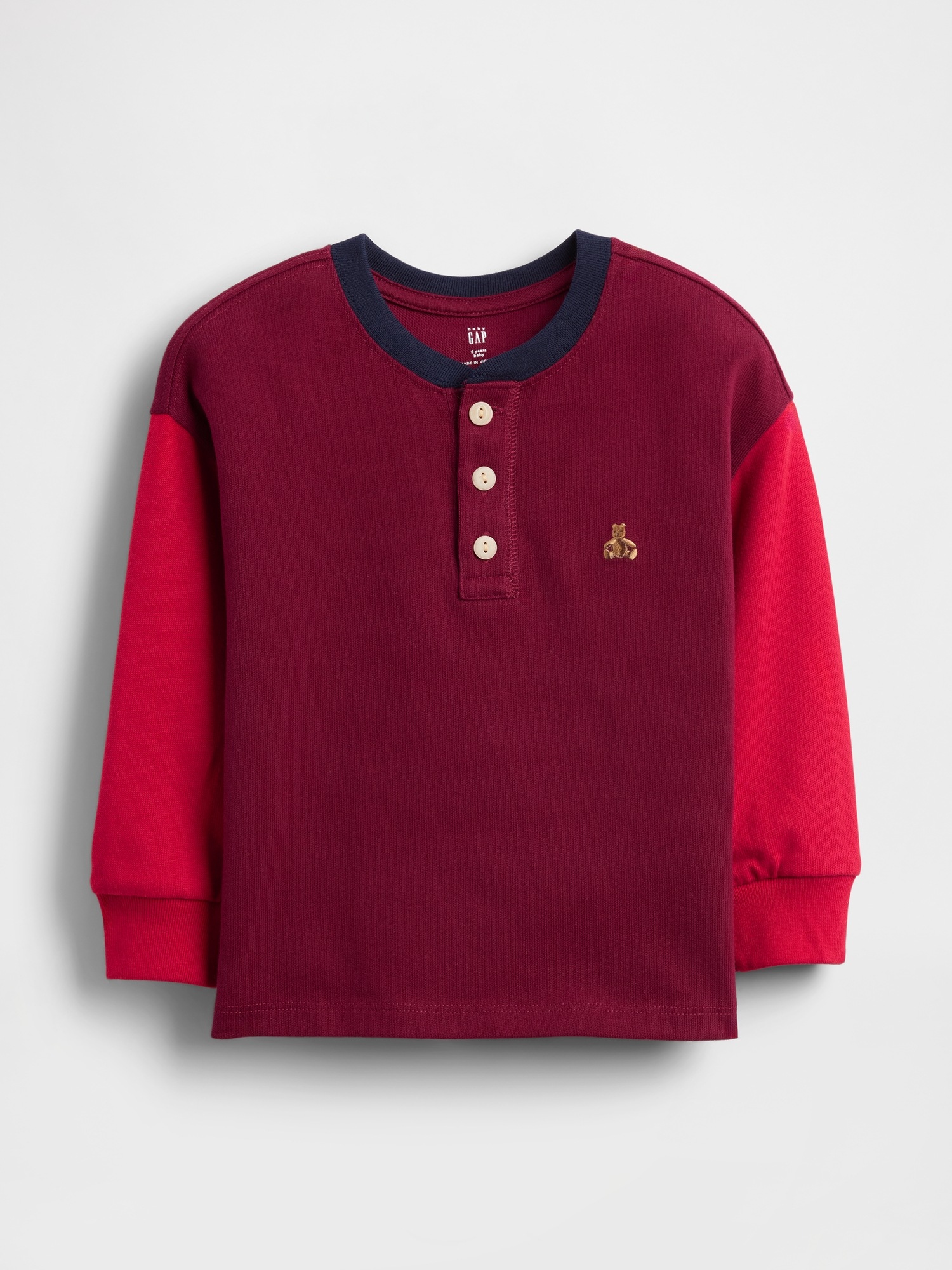 Детские рубашки Gap Baby & Toddler Henley Shirt — фото 2