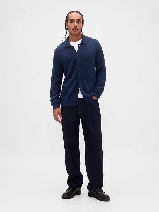 Image number 2 showing, Merino Wool-Blend Cardigan Sweater