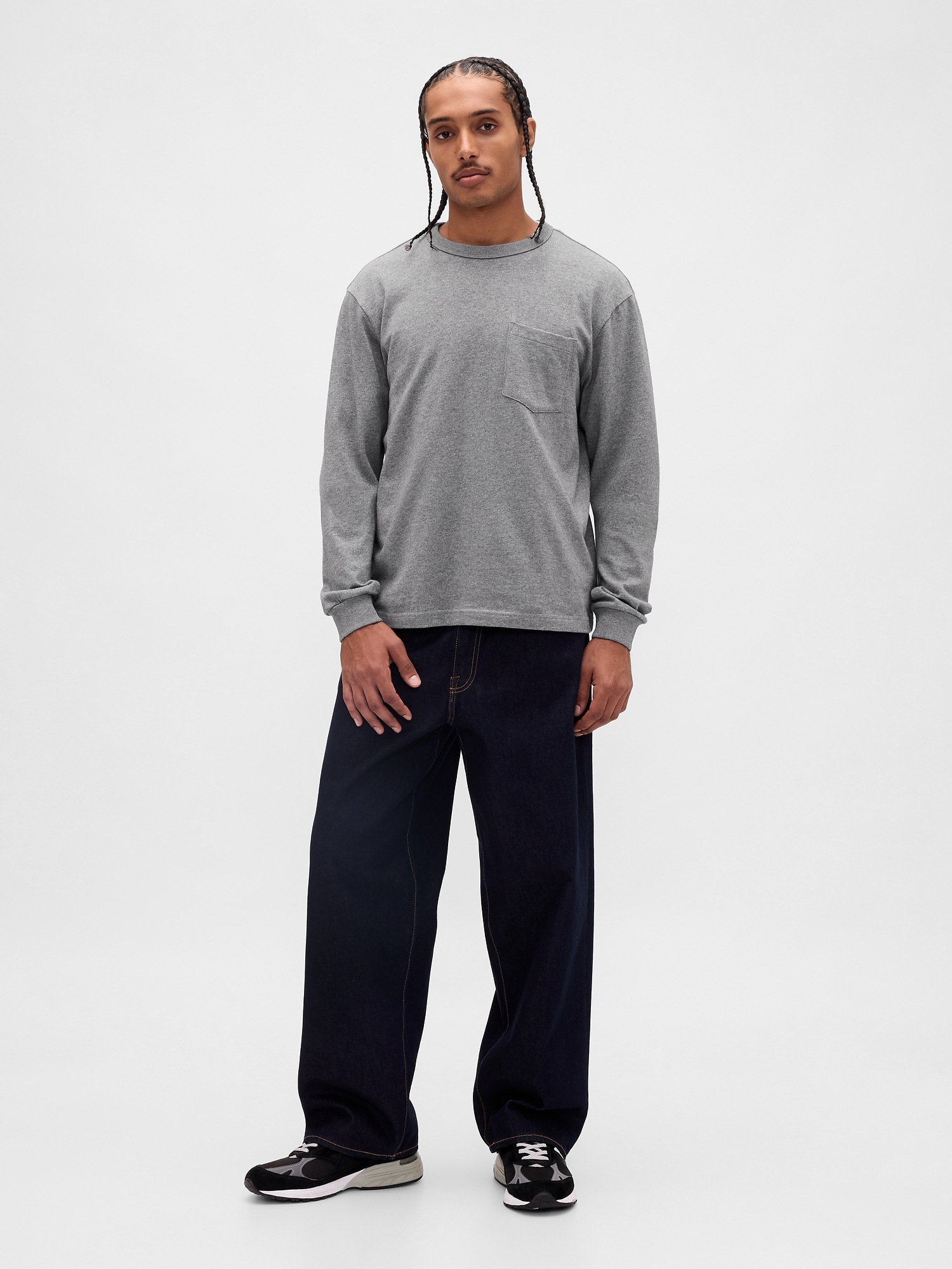 Мужские футболки Gap Heavyweight Relaxed T-Shirt — фото 2